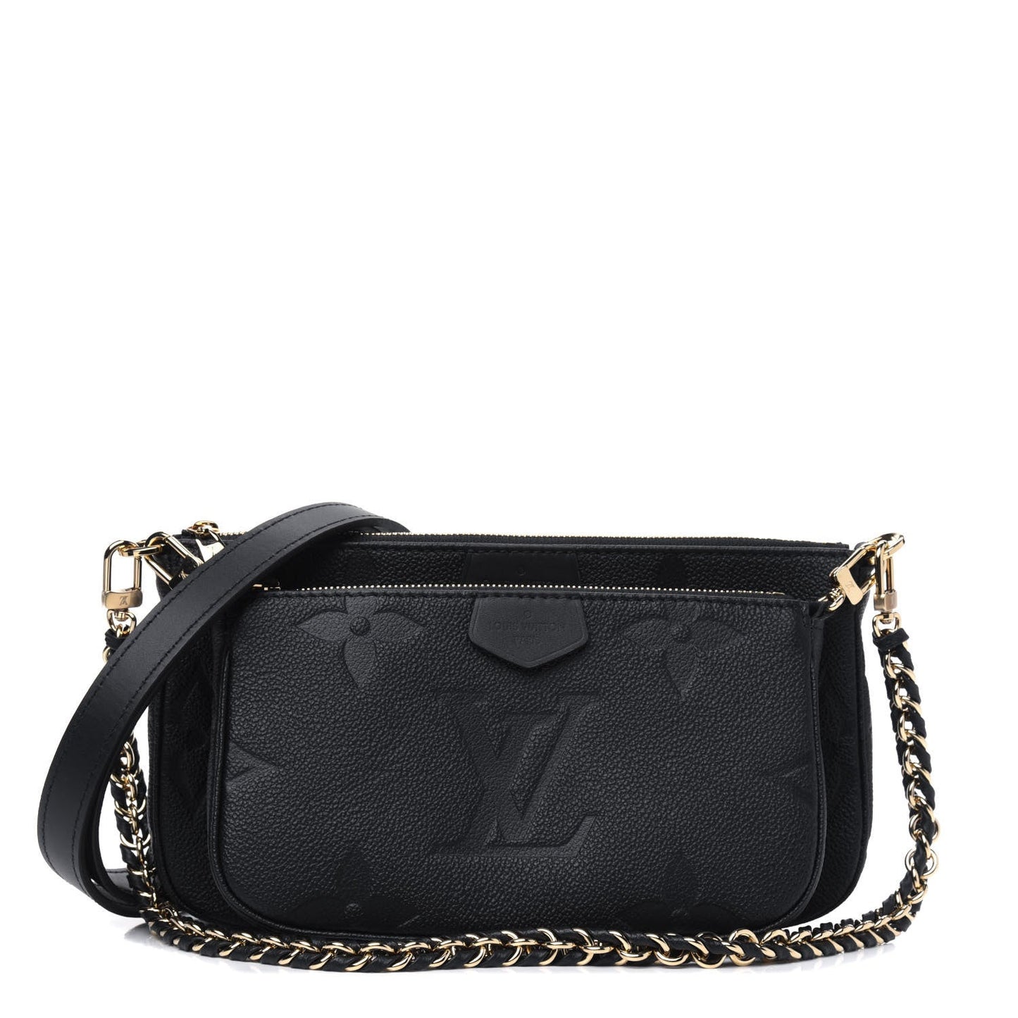  LOUIS VUITTON Monogram Empreinte Giant Cross Body Bag Pochette
