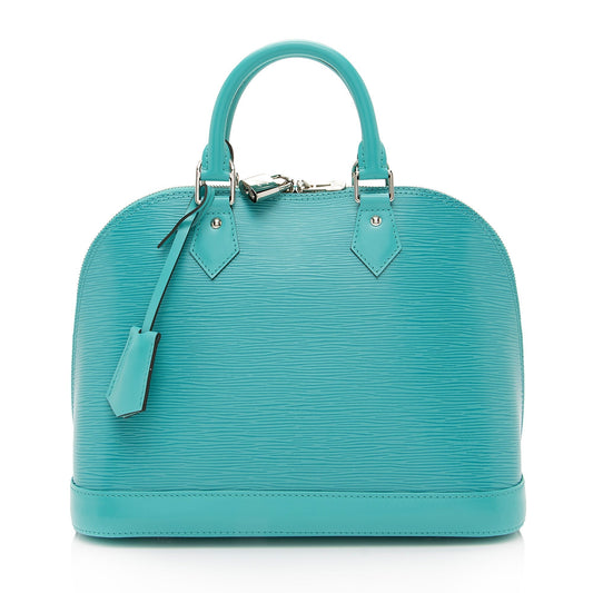 Louis Vuitton Epi Leather Alma PM Satchel (SHF-ttfjdQ)