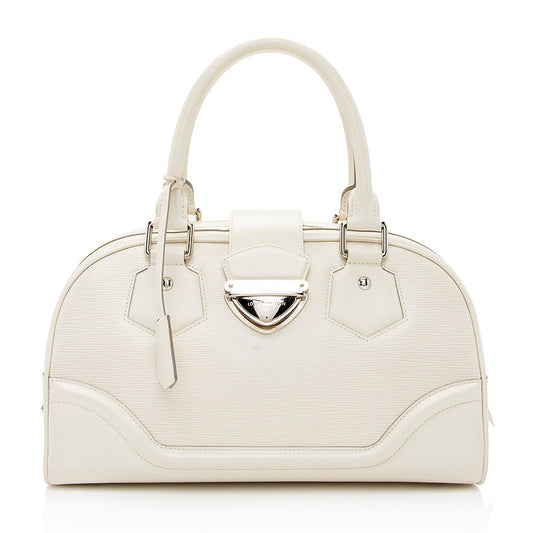 Louis Vuitton Epi Leather Bowling Montaigne GM Satchel - FINAL SALE (SHF-19092)
