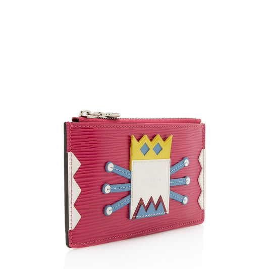 Louis Vuitton Epi Leather Tribal Mask Key Pouch (SHF-22926)