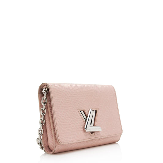 Louis Vuitton Epi Leather Twist Chain Wallet (SHF-22908)