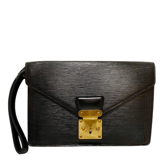 Louis Vuitton Epi Pochette Sellier Dragonne (SHG-29228)