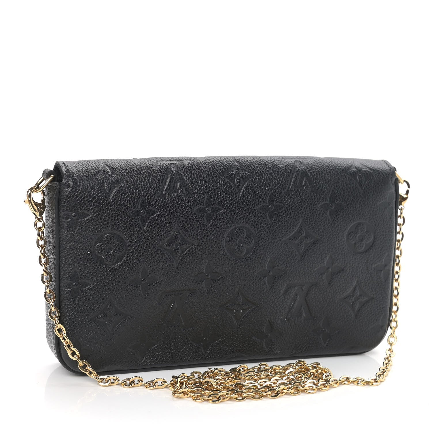  LOUIS VUITTON Monogram Empreinte Leather Felicie Pochette Bag