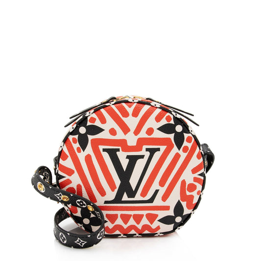 Louis Vuitton Giant Monogram Crafty Boite Chapeau Souple PM Bag (SHF-h3HnpR)