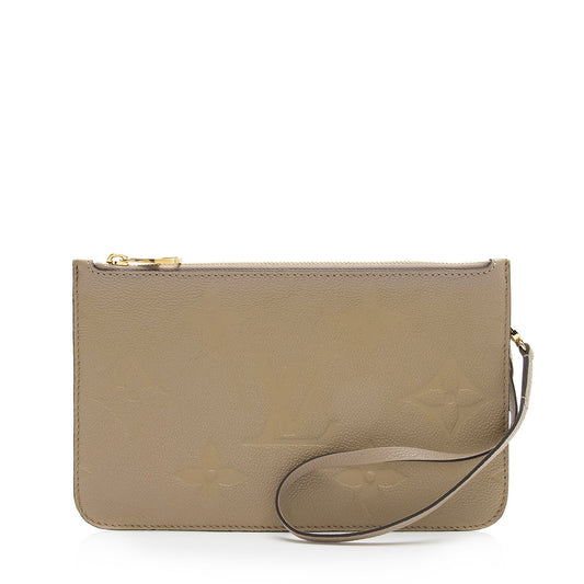 Louis Vuitton Giant Monogram Empreinte Neverfull MM Pochette (SHF-23151)