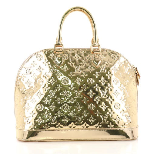 LOUIS VUITTON LIMITED EDITION LARGE ALMA MIROIR GM BAG
