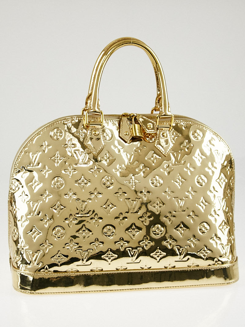  LOUIS VUITTON LIMITED EDITION LARGE ALMA MIROIR GM BAG
