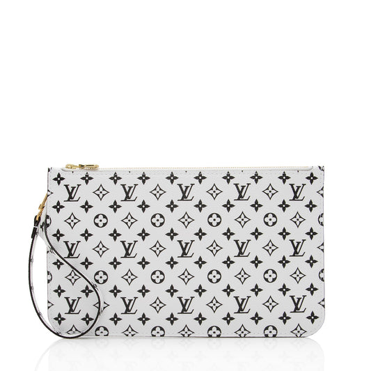Louis Vuitton Giant Monogram Canvas Neverfull MM Pochette (SHF-6rCN8J)