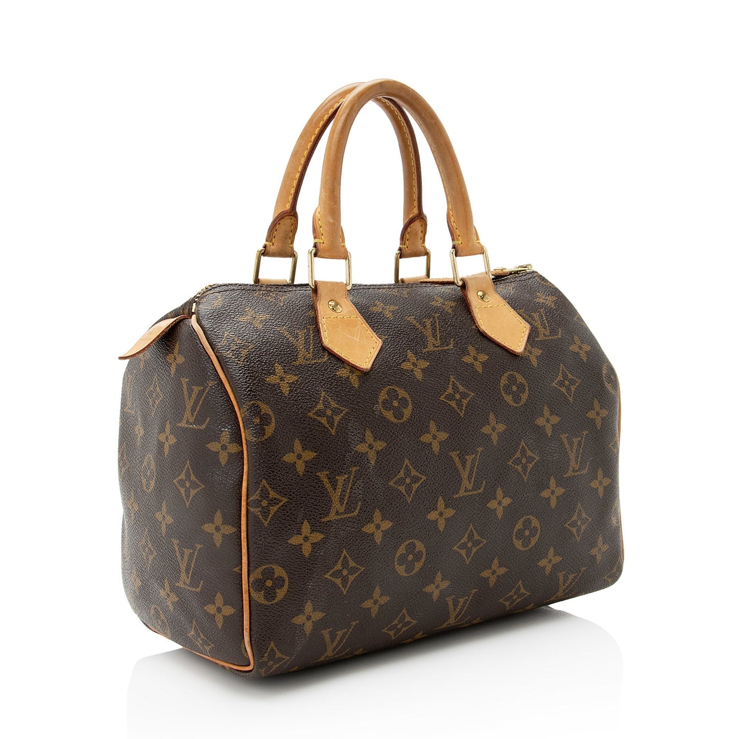 Louis Vuitton Monogram Canvas Speedy 25 Satchel (SHF-22237)