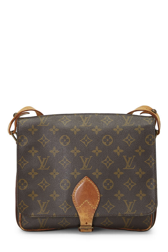  LOUIS VUITTON MONOGRAM CARTOUCHIERE GM CROSSBODY BAG