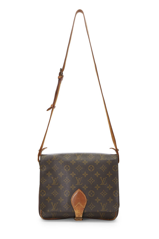  LOUIS VUITTON MONOGRAM CARTOUCHIERE GM CROSSBODY BAG