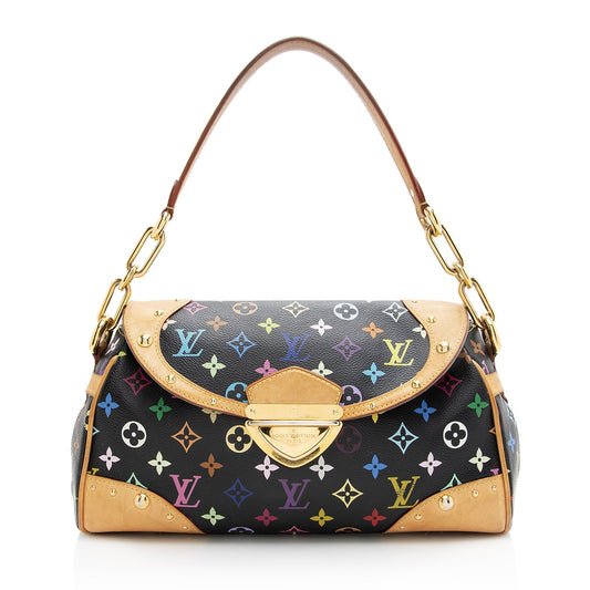 Louis Vuitton Monogram Multicolore Beverly MM Shoulder Bag (SHF-22720)