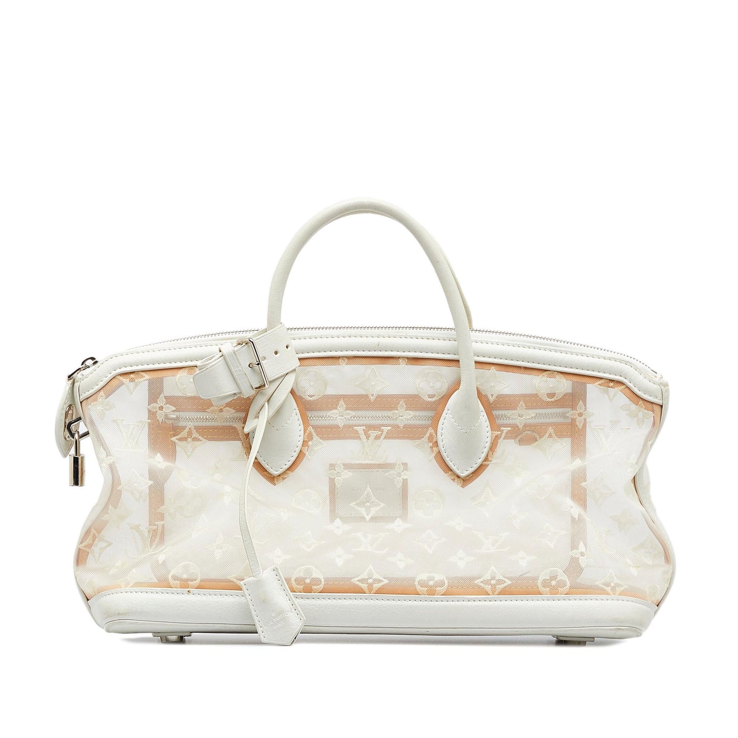 Louis Vuitton Monogram Transparence Lockit East-West (SHG-Y4xy07)