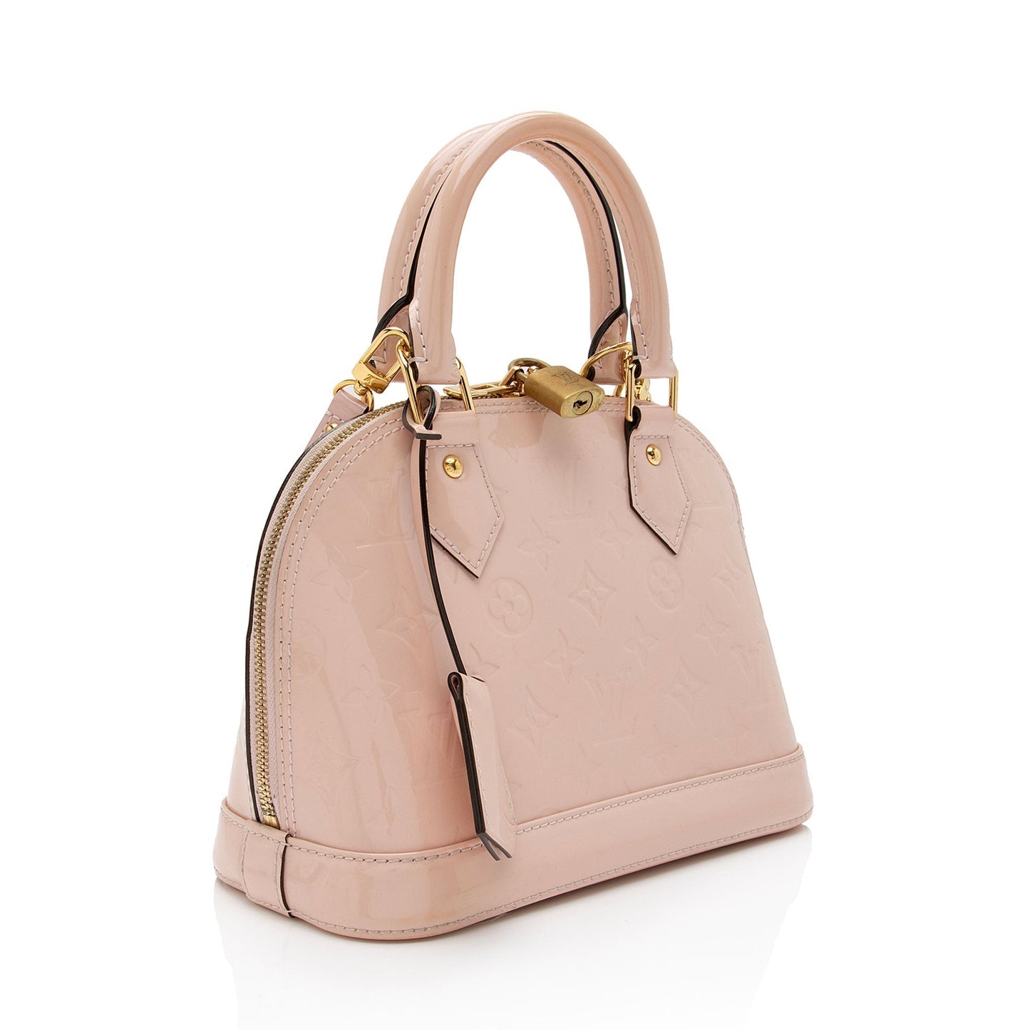 Louis Vuitton Monogram Vernis Alma BB Satchel (SHF-1Hki9h)