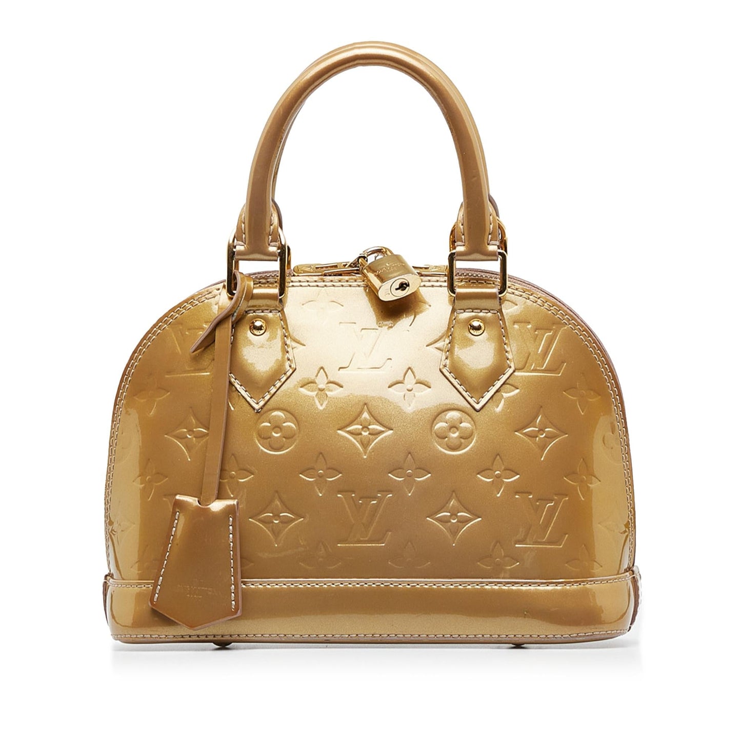 Louis Vuitton Monogram Vernis Alma BB (SHG-8kh7FP)