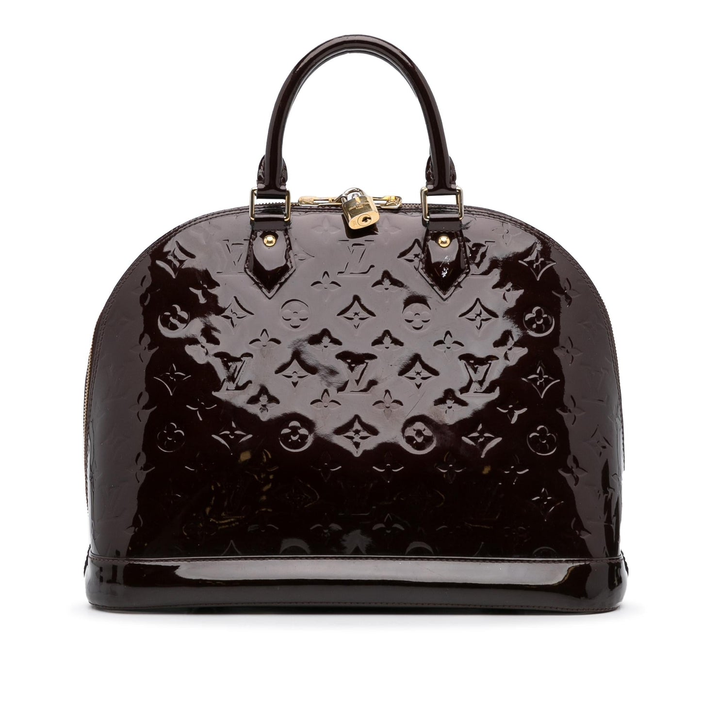 Louis Vuitton Monogram Vernis Alma PM (SHG-1McnUp)