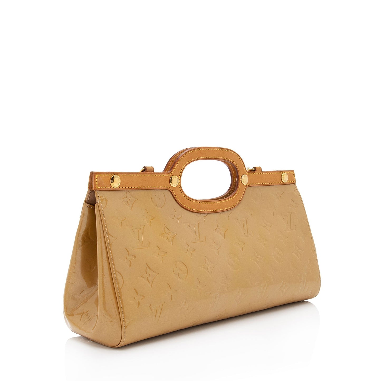 Louis Vuitton Monogram Vernis Roxbury Drive Clutch (SHF-HjMdyt)