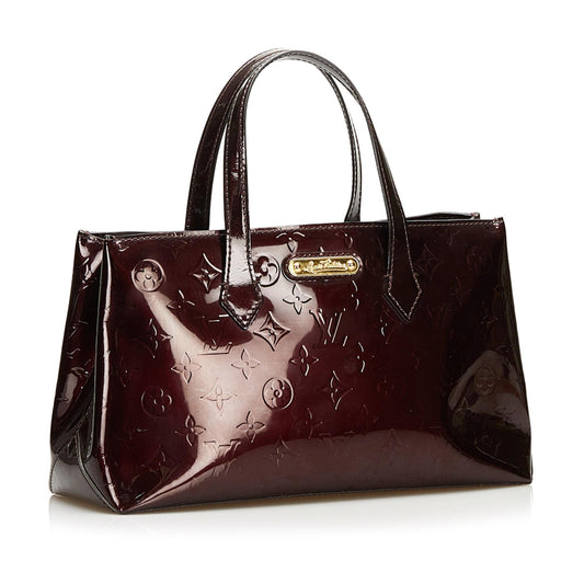 Louis Vuitton Monogram Vernis Wilshire PM (SHG-35368)