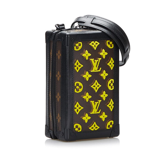 Louis Vuitton Monogram Vertical Soft Trunk (SHG-37561)