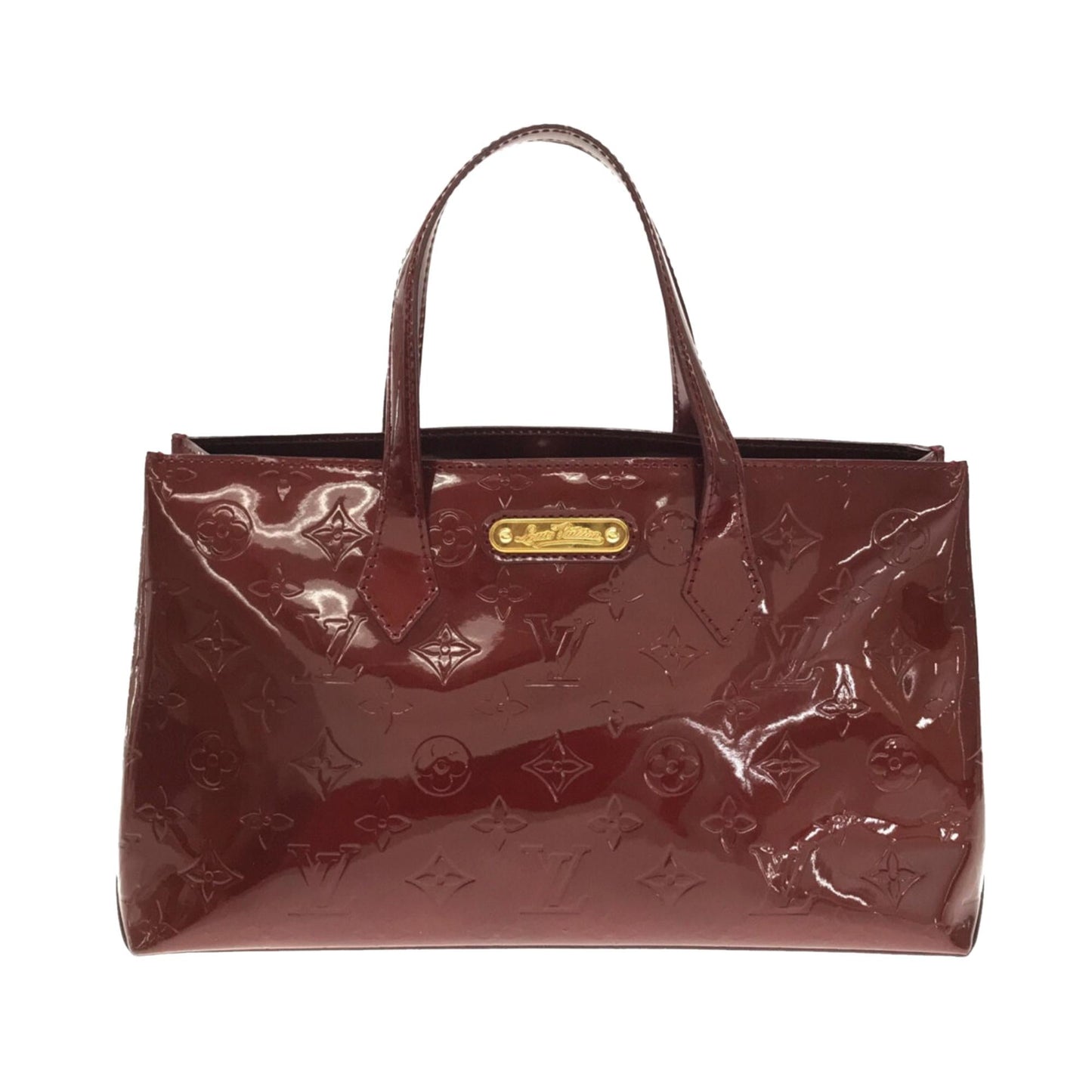 Louis Vuitton MonogramVernis Wilshire PM (SHG-TiJ57I)