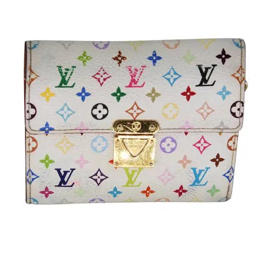 Louis Vuitton Multi-color Koala Box Murakami Kisslock Wallet