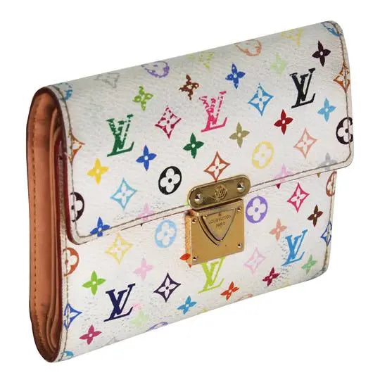 Louis Vuitton Multi-color Koala Box Murakami Kisslock Wallet