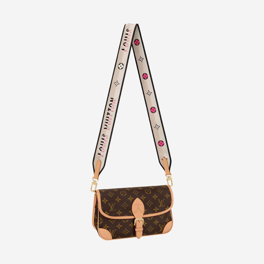LOUIS VUITTON MONOGRAM DIANE SATCHEL
