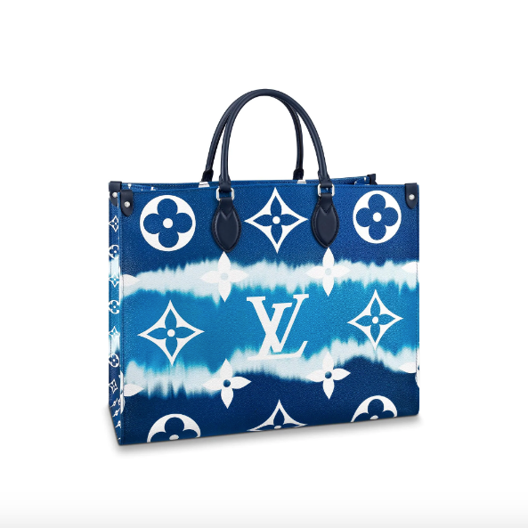 Louis Vuitton Onthego Bleu LV Escale Tote