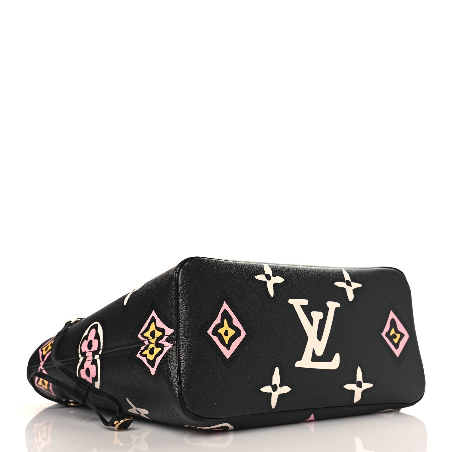 Louis Vuitton Neverfull Wild at Heart illustration Tote