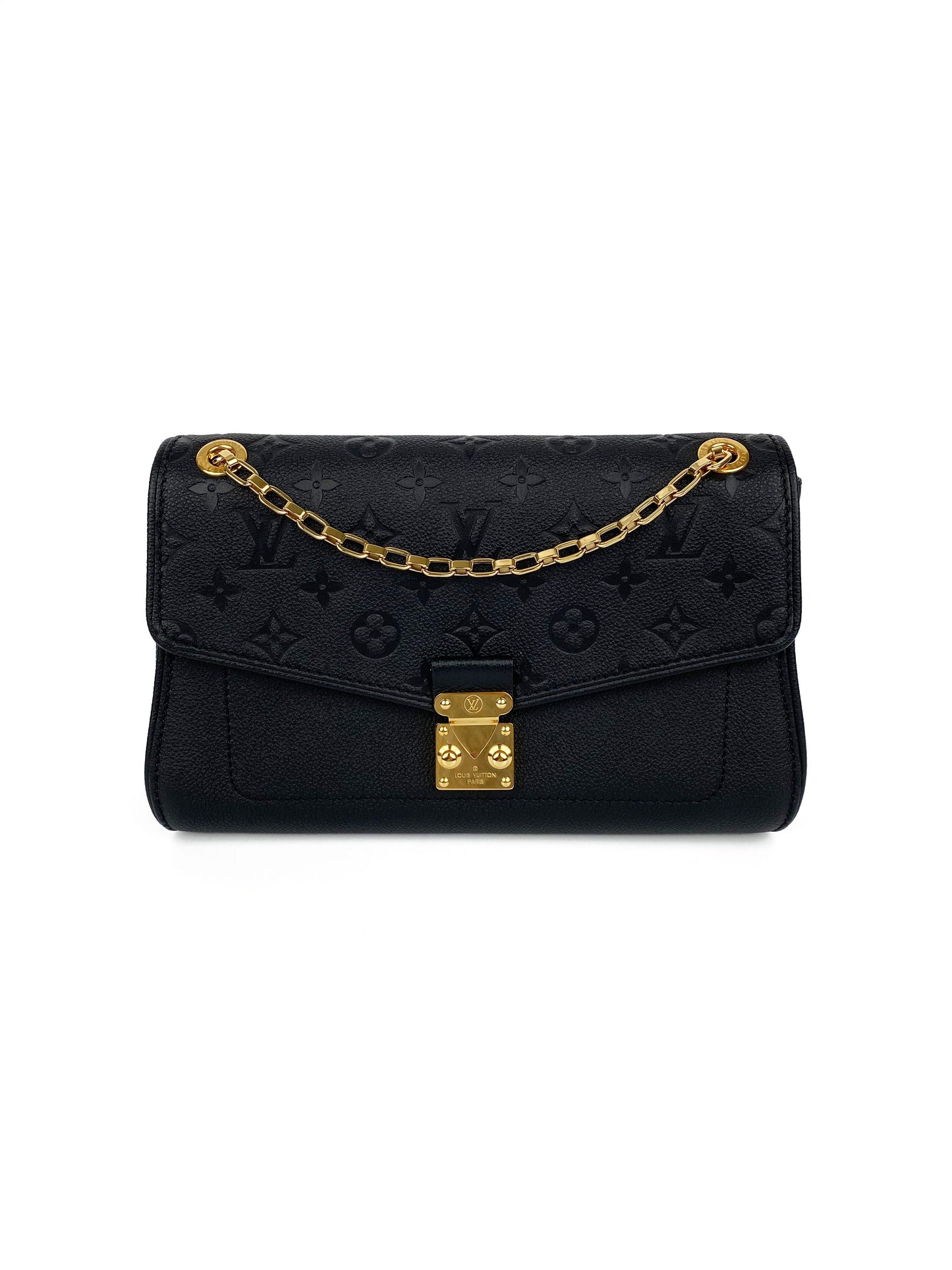 Louis Vuitton Black Saint Germain MM Bag
