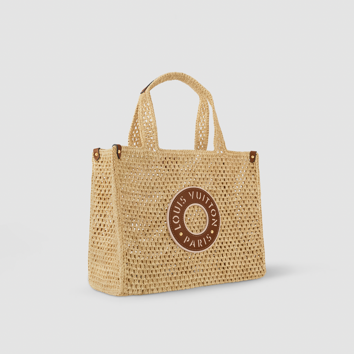 Louis Vuitton By The Pool Raffia OnTheGo MM Tote