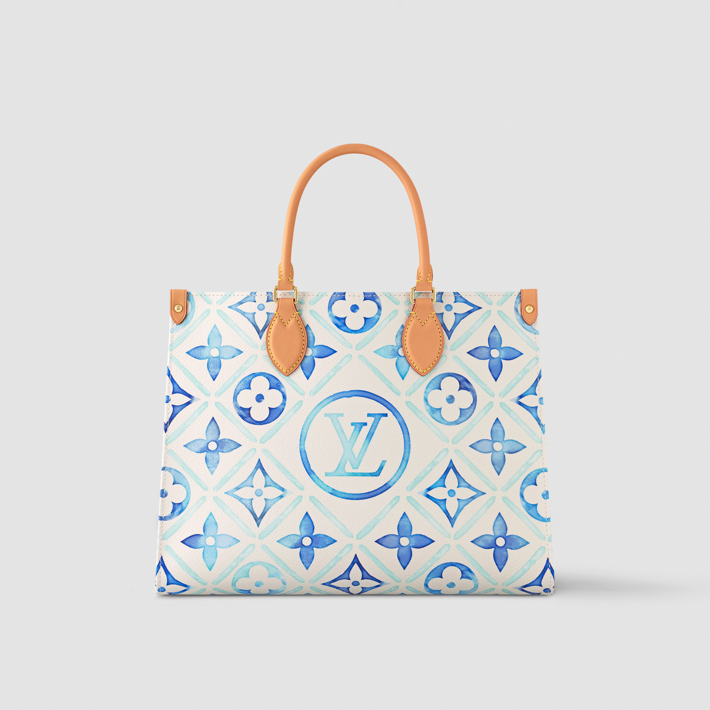 Louis Vuitton By The Pool Tiles Canvas OnTheGo MM Tote