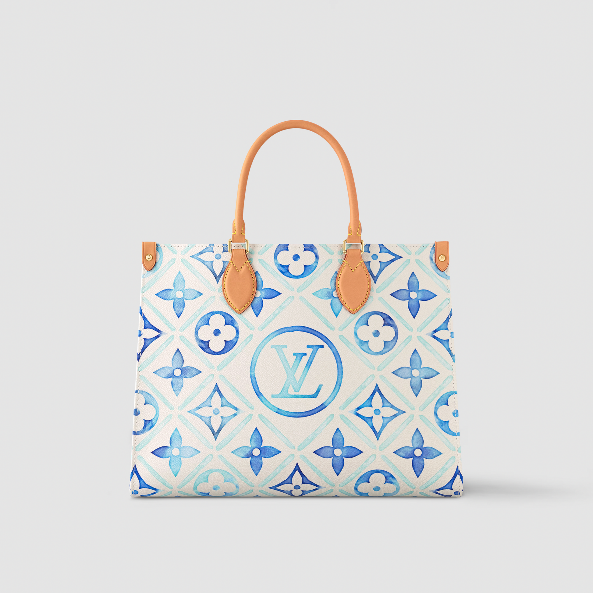 Louis Vuitton By The Pool Tiles Canvas OnTheGo MM Tote