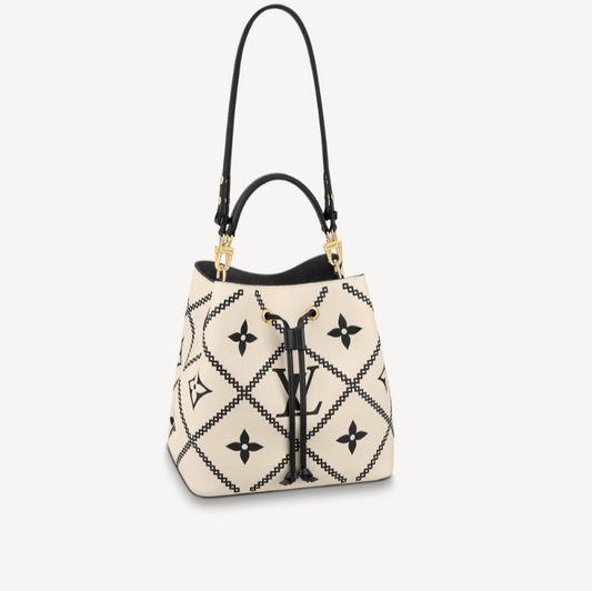 Louis Vuitton Cream NeoNoe MM Crossbody