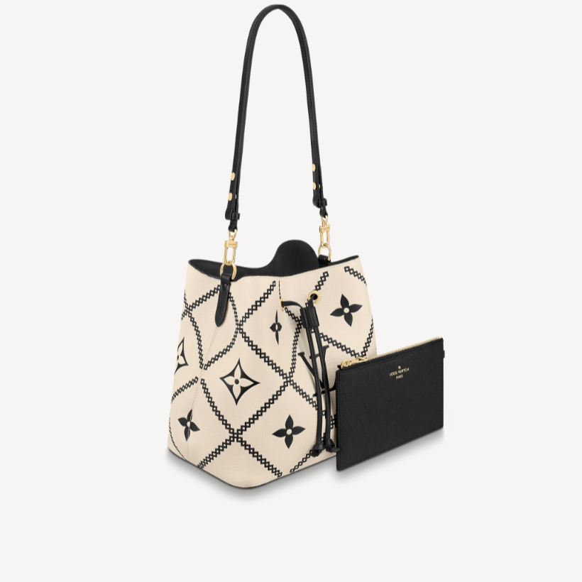 Louis Vuitton Cream NeoNoe MM Crossbody