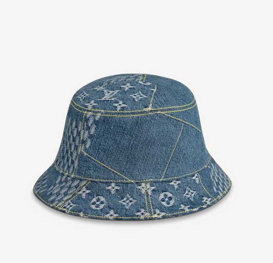 Louis Vuitton | Nigo Damier Giant Wave Monogram Sun Hat Crossbody
