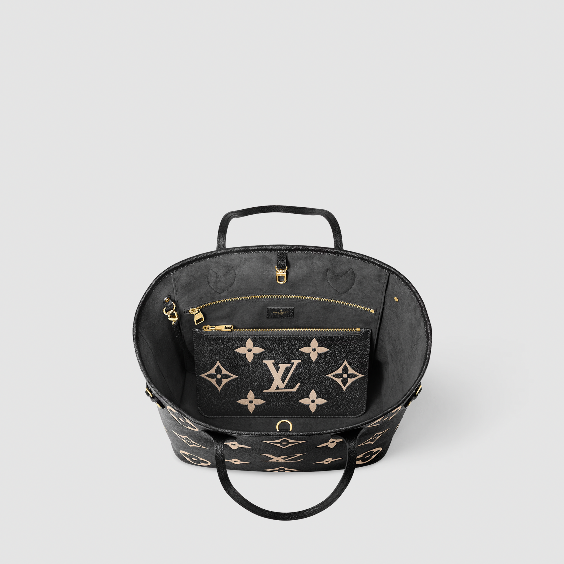 Louis Vuitton Empreinte Leather Neverfull MM Tote