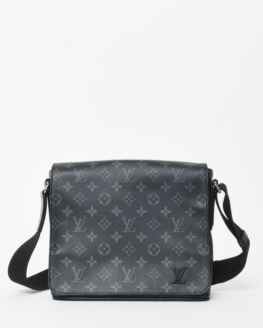 Louis Vuitton Monogram Coated Canvas Eclipse District PM Crossbody Bag