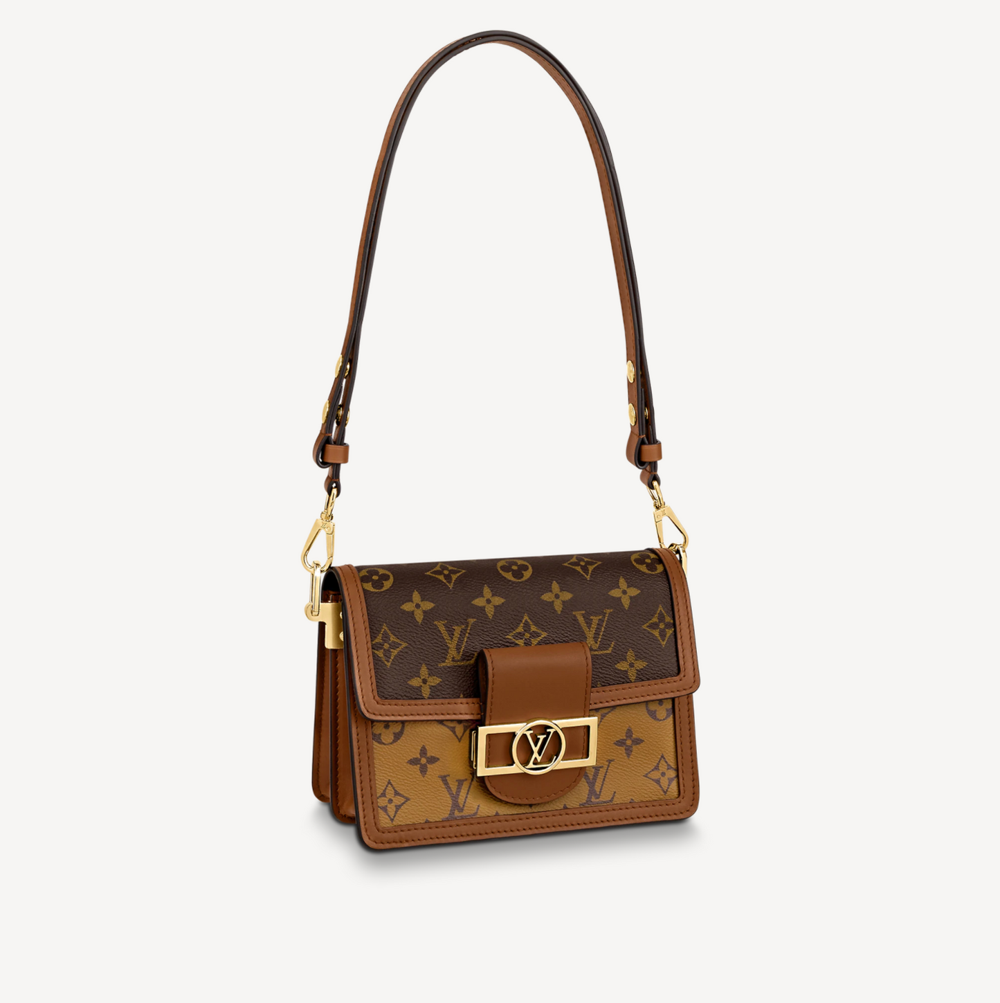 Louis Vuitton Monogram Reverse Mini Dauphine Tote