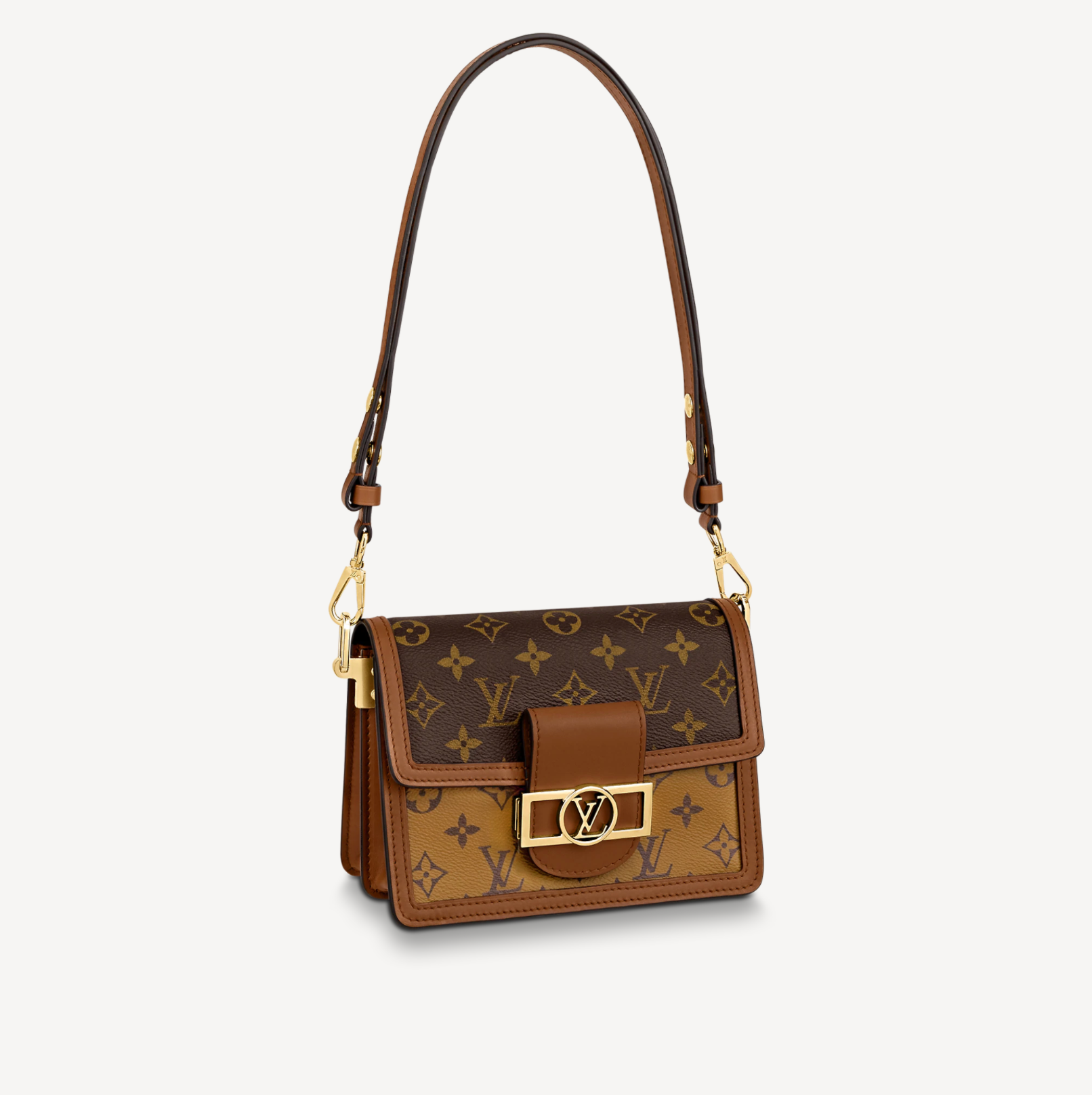 Louis Vuitton Monogram Reverse Mini Dauphine Tote