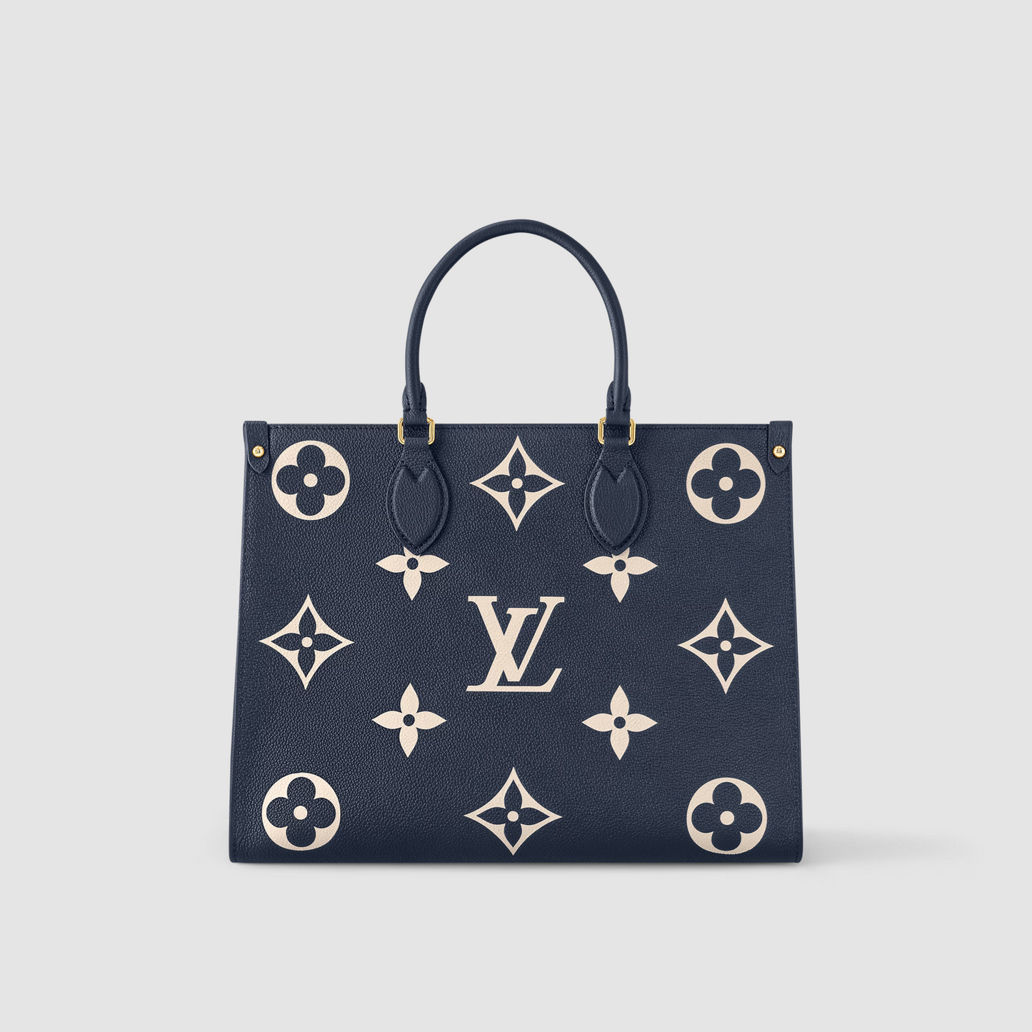 Louis Vuitton Navy Empreinte OnTheGo MM Tote
