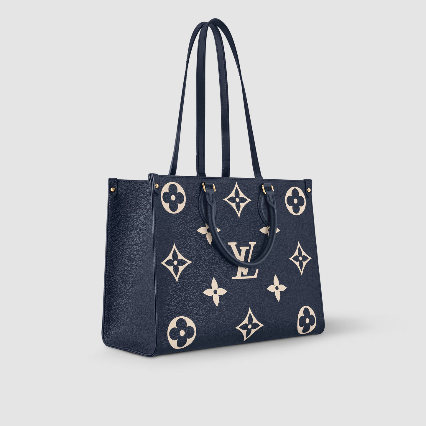 Louis Vuitton Navy Empreinte OnTheGo MM Tote