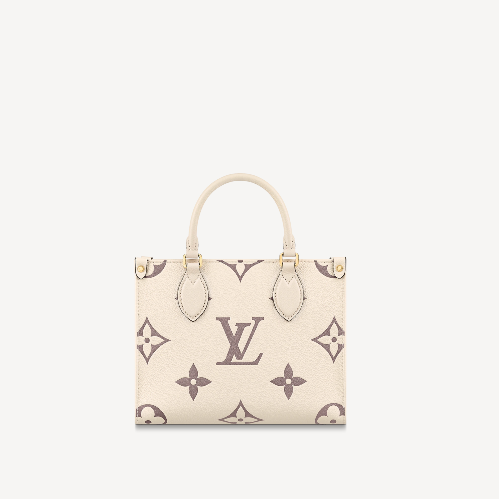 Louis Vuitton White Empreinte Onthego PM Tote