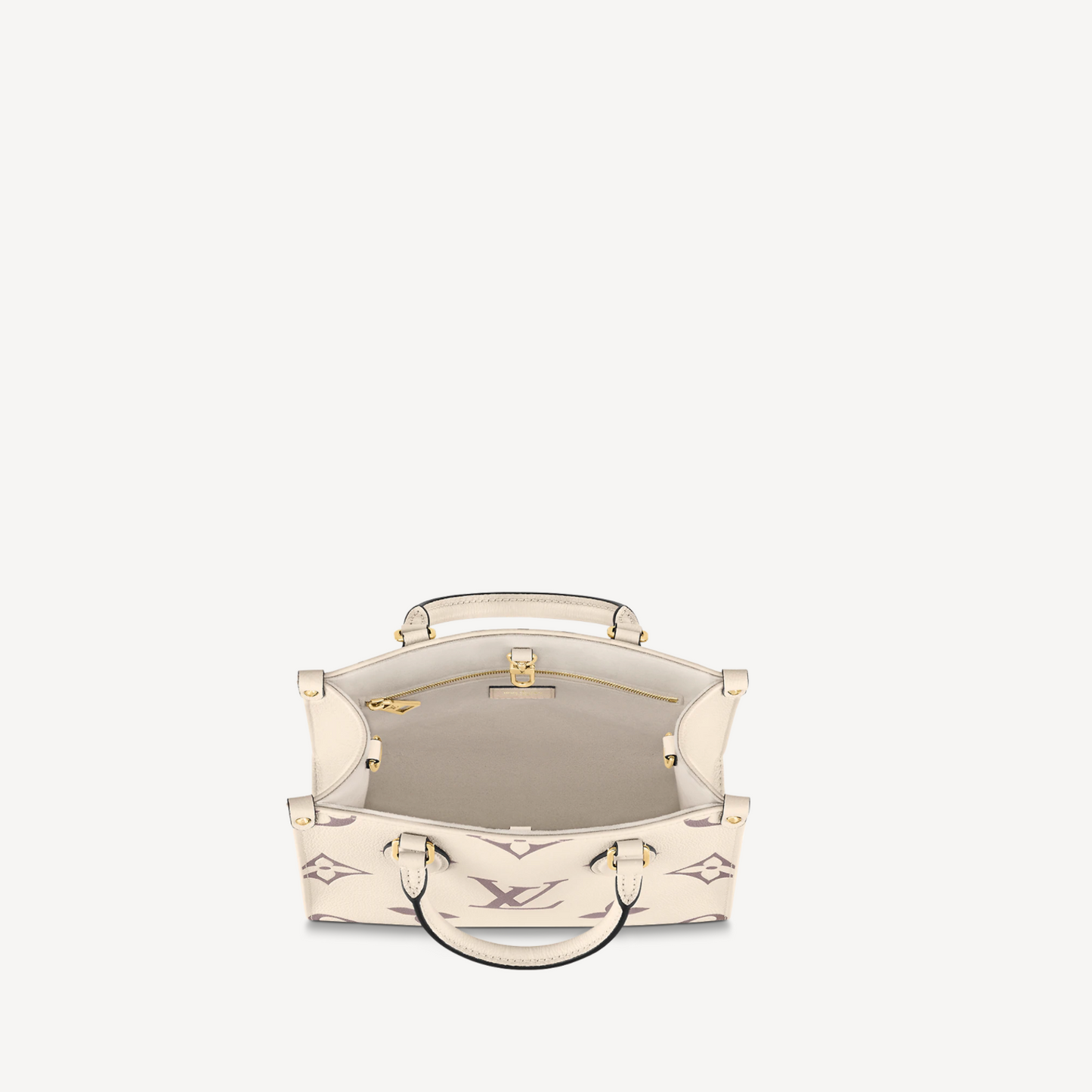 Louis Vuitton White Empreinte Onthego PM Tote