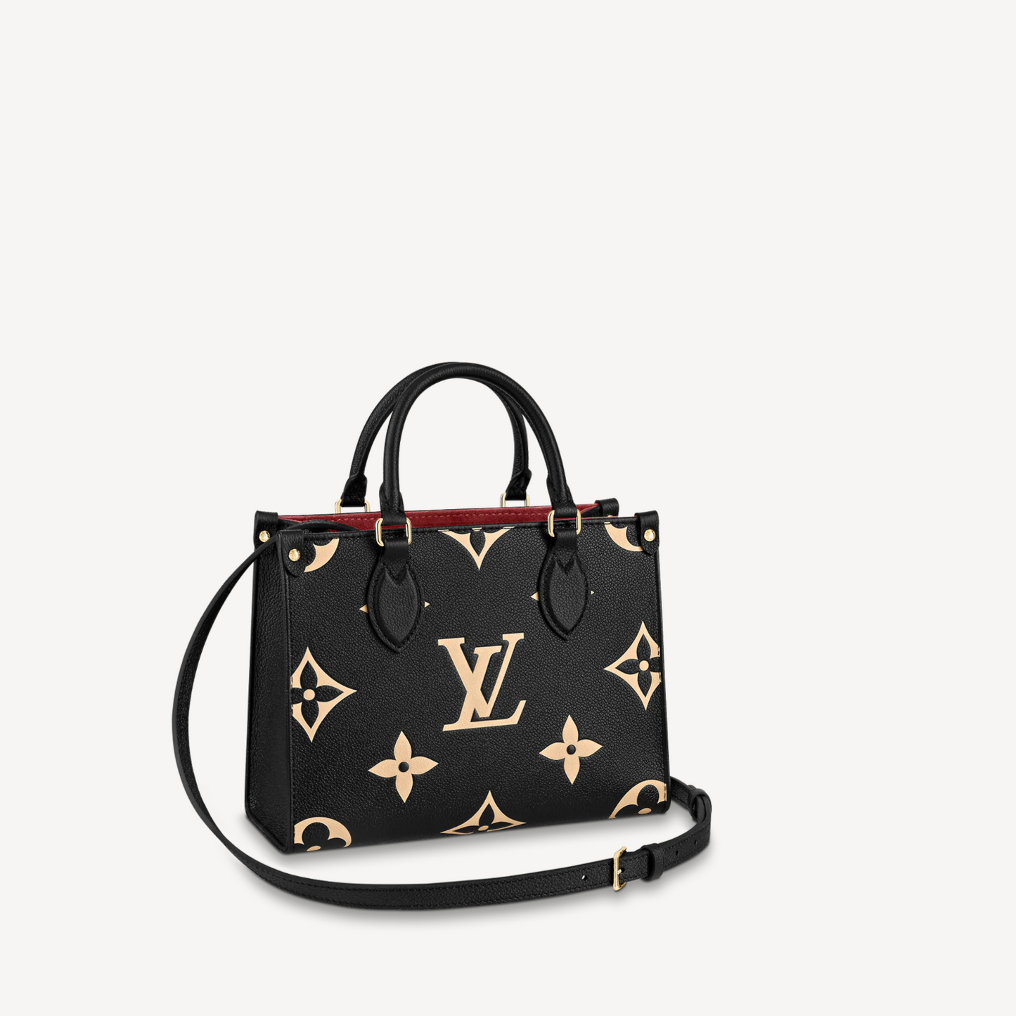 Louis Vuitton Black Empreinte Onthego PM Tote