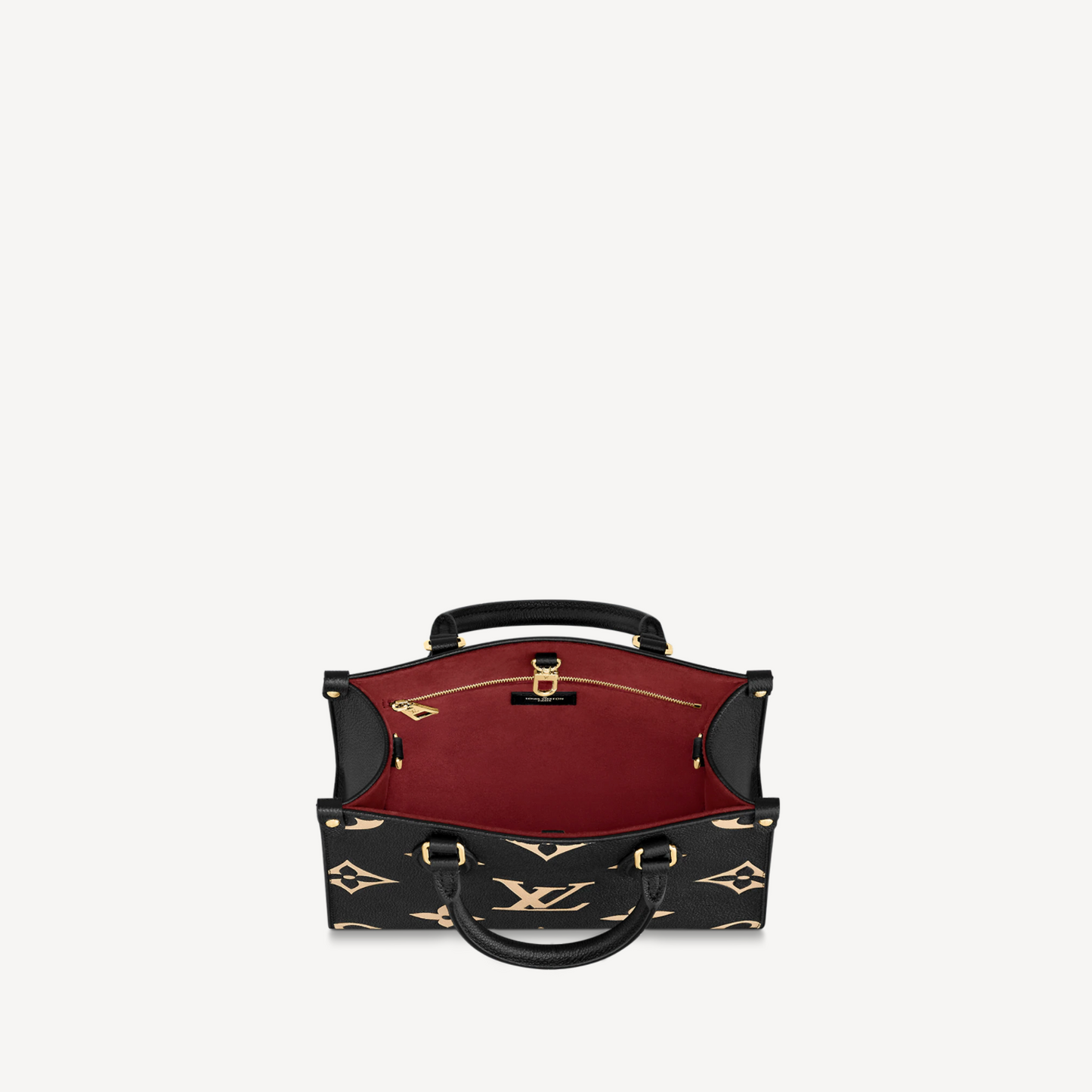 Louis Vuitton Black Empreinte Onthego PM Tote