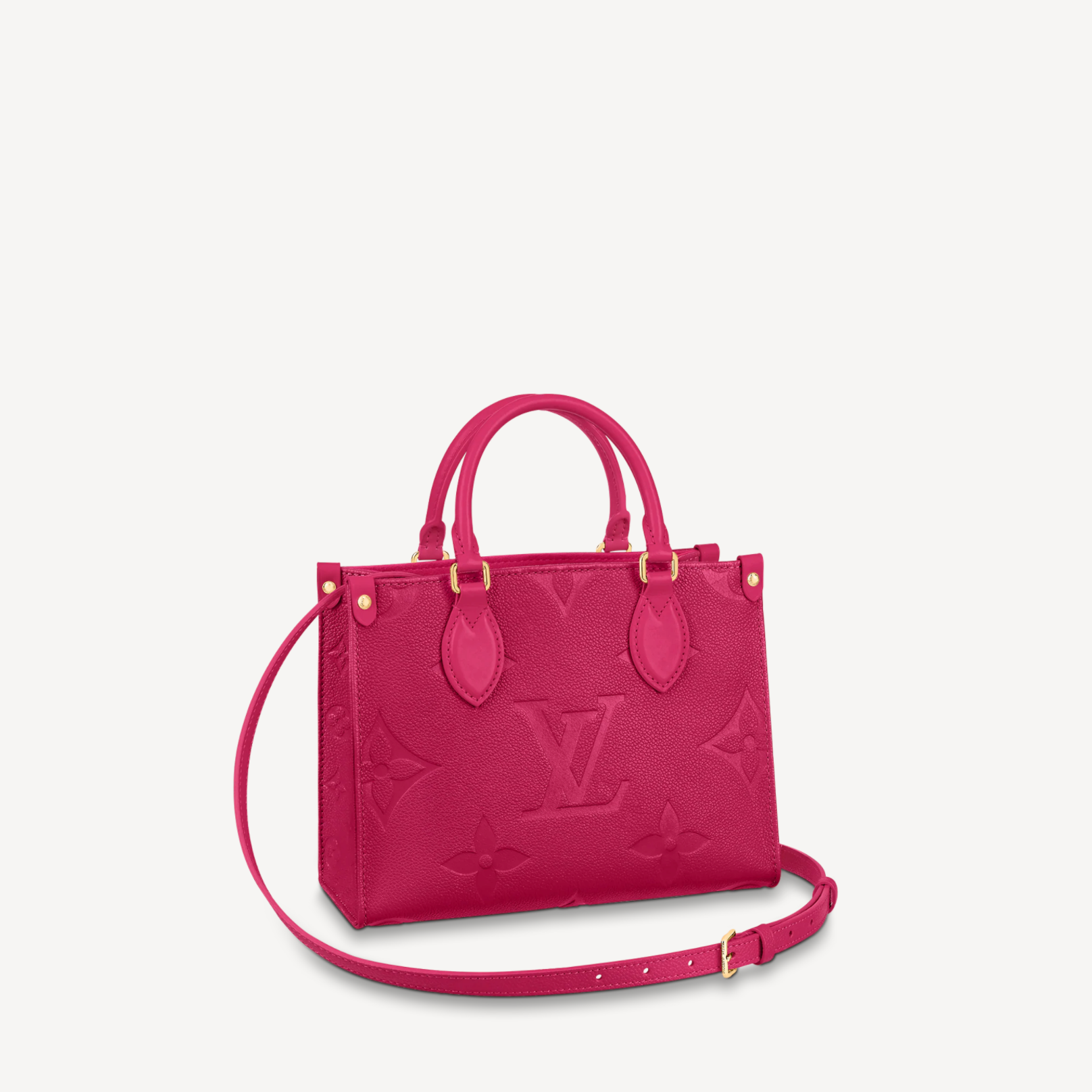 Louis Vuitton Fuschia Empreinte Onthego PM Tote