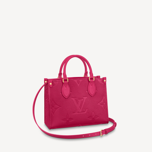 Louis Vuitton Fuschia Empreinte Onthego PM Tote