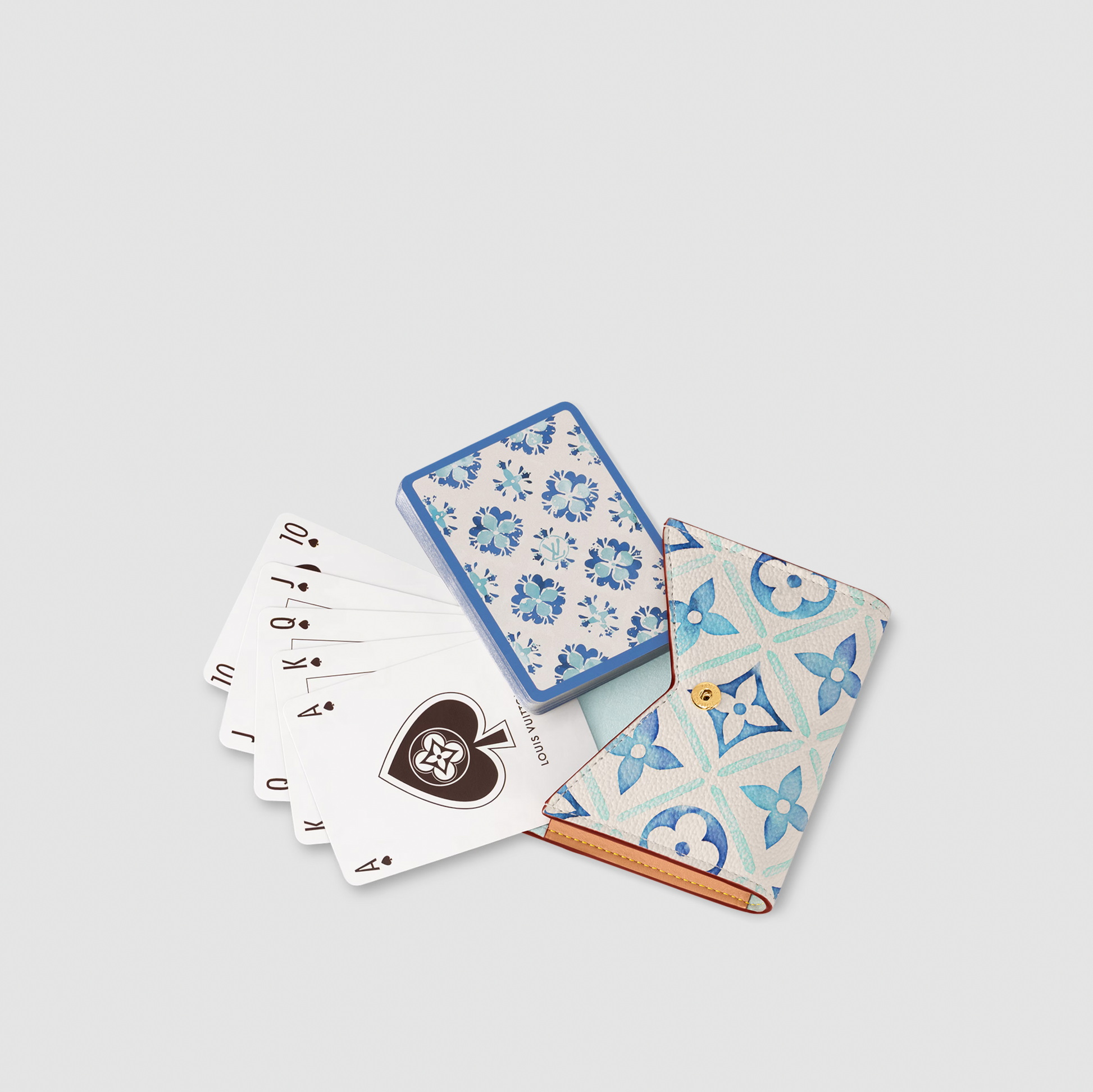 Louis Vuitton LV By the Pool Pouch and Playing Cards