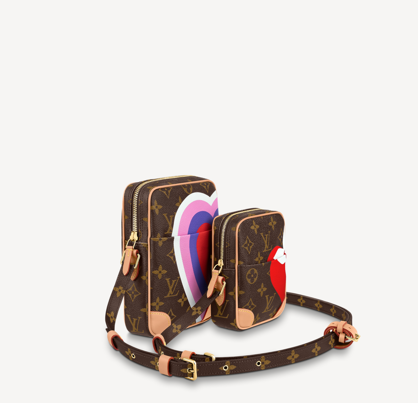 Louis Vuitton Set Paname Game On Crossbody